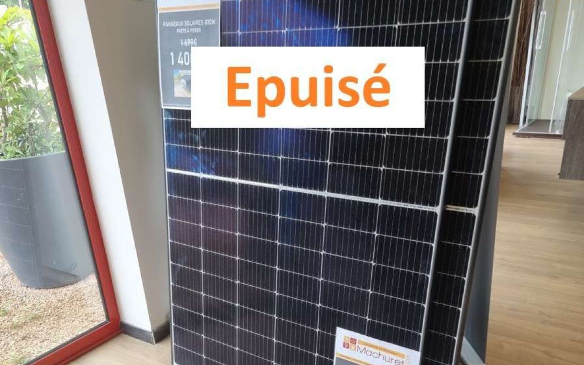 Promo 2 panneaux solaire - Epuisé